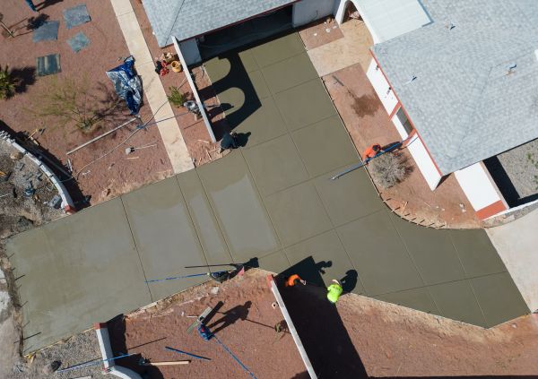 Cost of Concrete Driveway Finishing in Greenwood